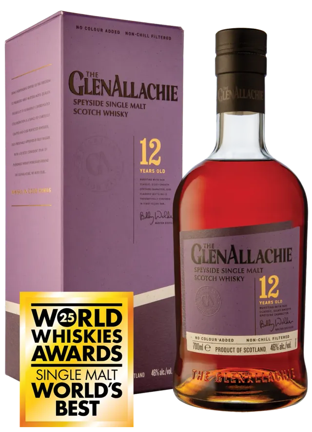 GlenAllachie 12 Year single malt whisky 46% vol fruitig
