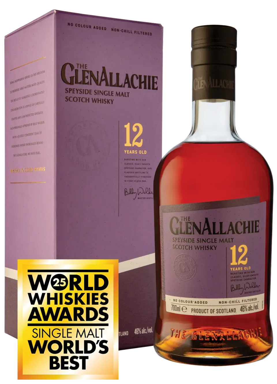 GlenAllachie 12 Year single malt whisky 46% vol fruitig