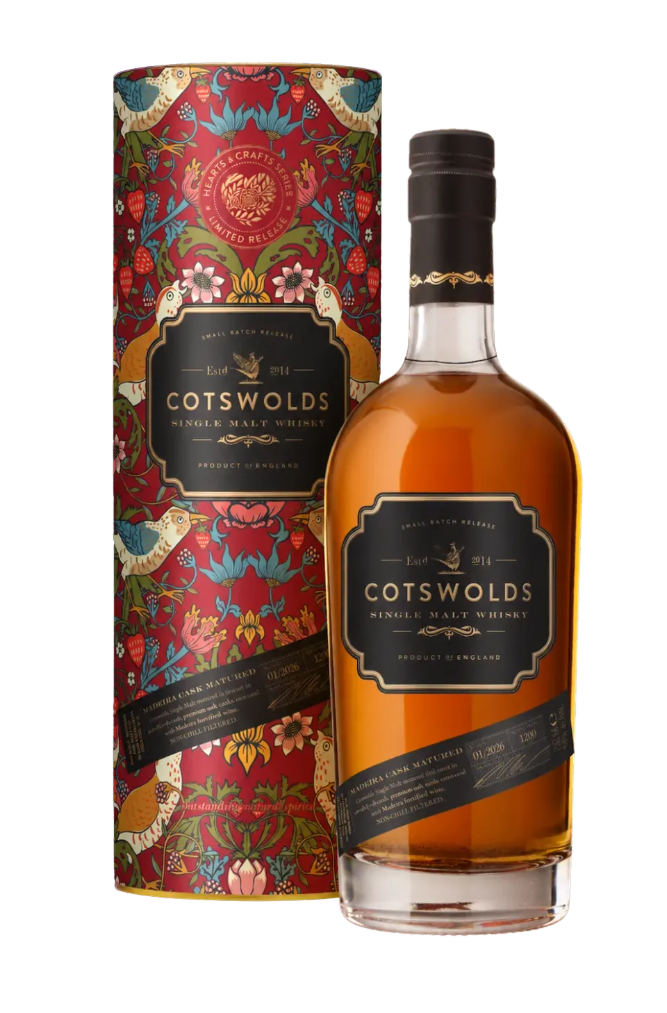 Cotswolds Hearts & Crafts 7 whisky Madeira fruit