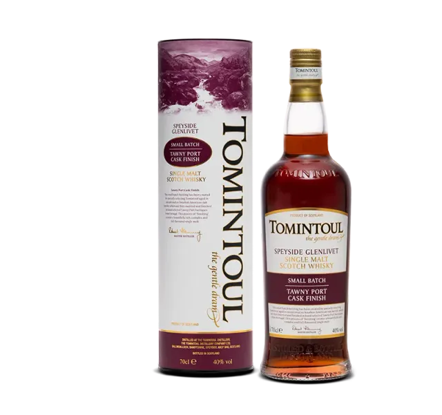Tomintoul Tawny Port Cask Finish whisky zoet