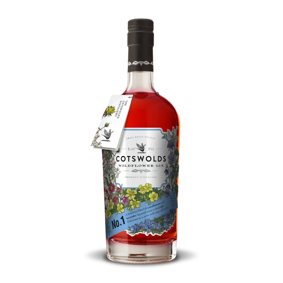 Cotswolds Wildflower No.1 gin bloemig sinaasappel