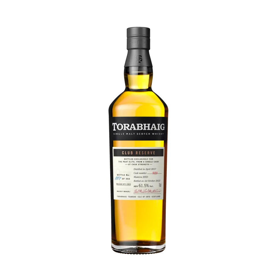 Torabhaig Club Reserve No 3 whisky madeira finish