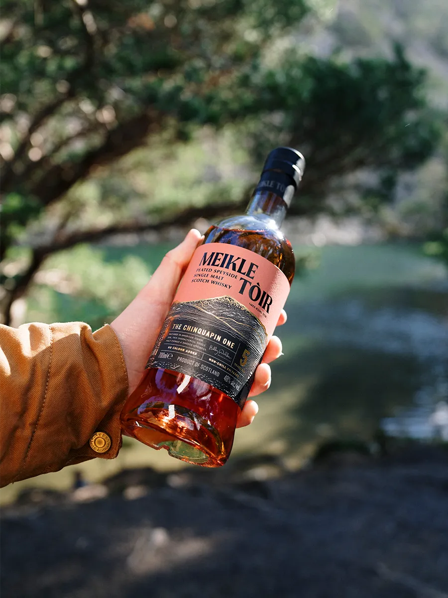 GlenAllachie Meikle Toir Chinquapin One whisky rokerig 48%