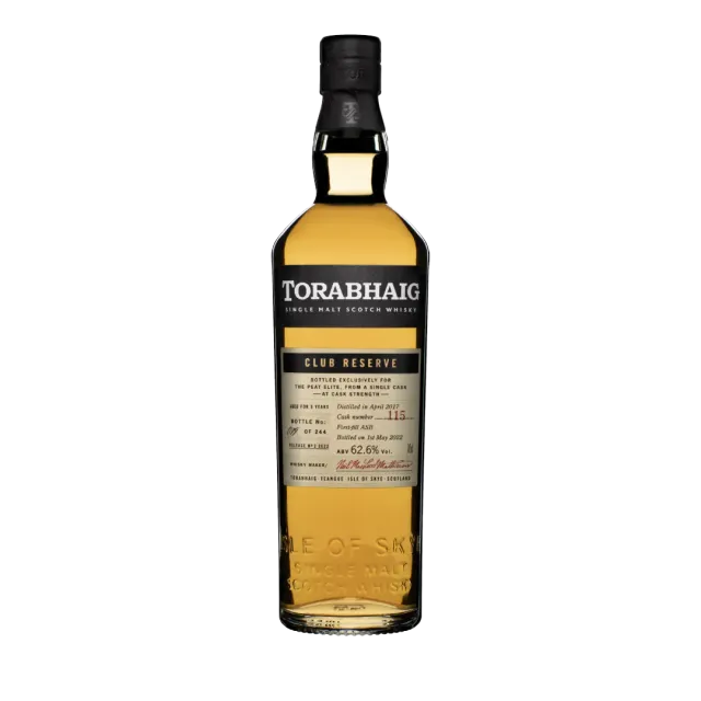 Torabhaig Club Reserve Release No 2 whisky vatsterk