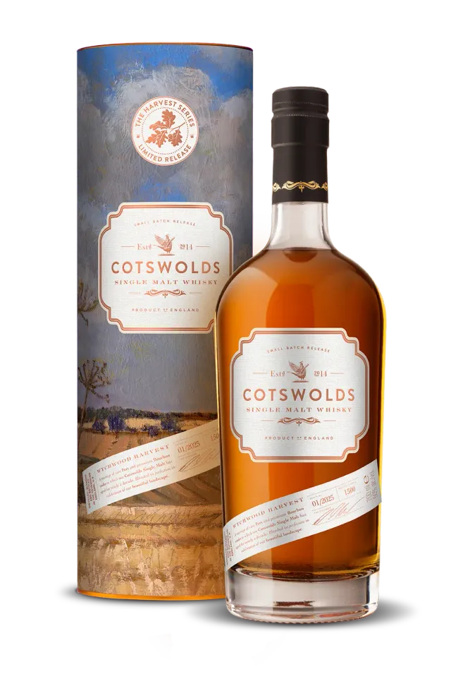 Cotswolds Harvest Wychwood Harvest whisky portvat limited