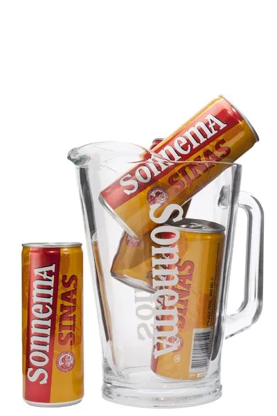 Sonnema Berenburg Schenkkan Glas 21 cm Bedrukt