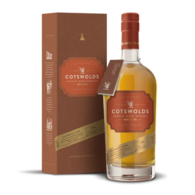 Cotswolds Bourbon Cask Single Malt whisky vatgerijpt