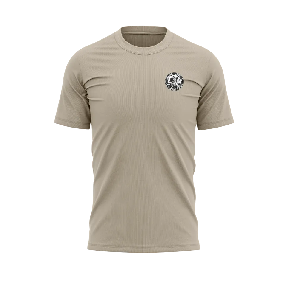 Sonnema Berenburg Fedde's Basic Beige T-shirt beige katoen