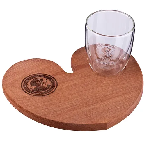 Sonnema Fryske Koffie Glas Set 25cl met blad