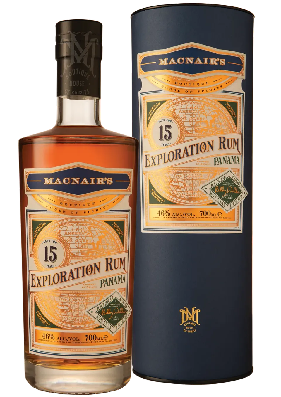 MacNair's Exploration Panama 15-Year-Old rum 46%