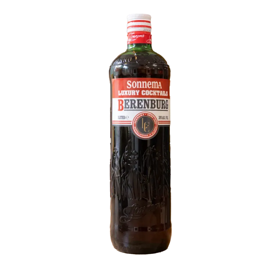 Sonnema Berenburg 1L berenburg met eigen etiket